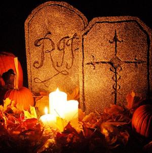 Foam Halloween Tombstones