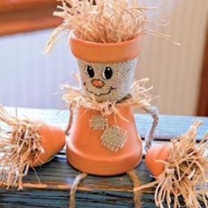 tarracatta diy scarecrow craft