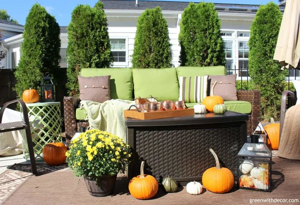 Fall Patio