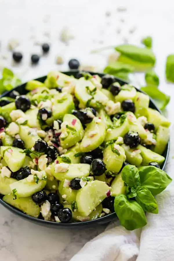 Blueberry Cucumber Salad