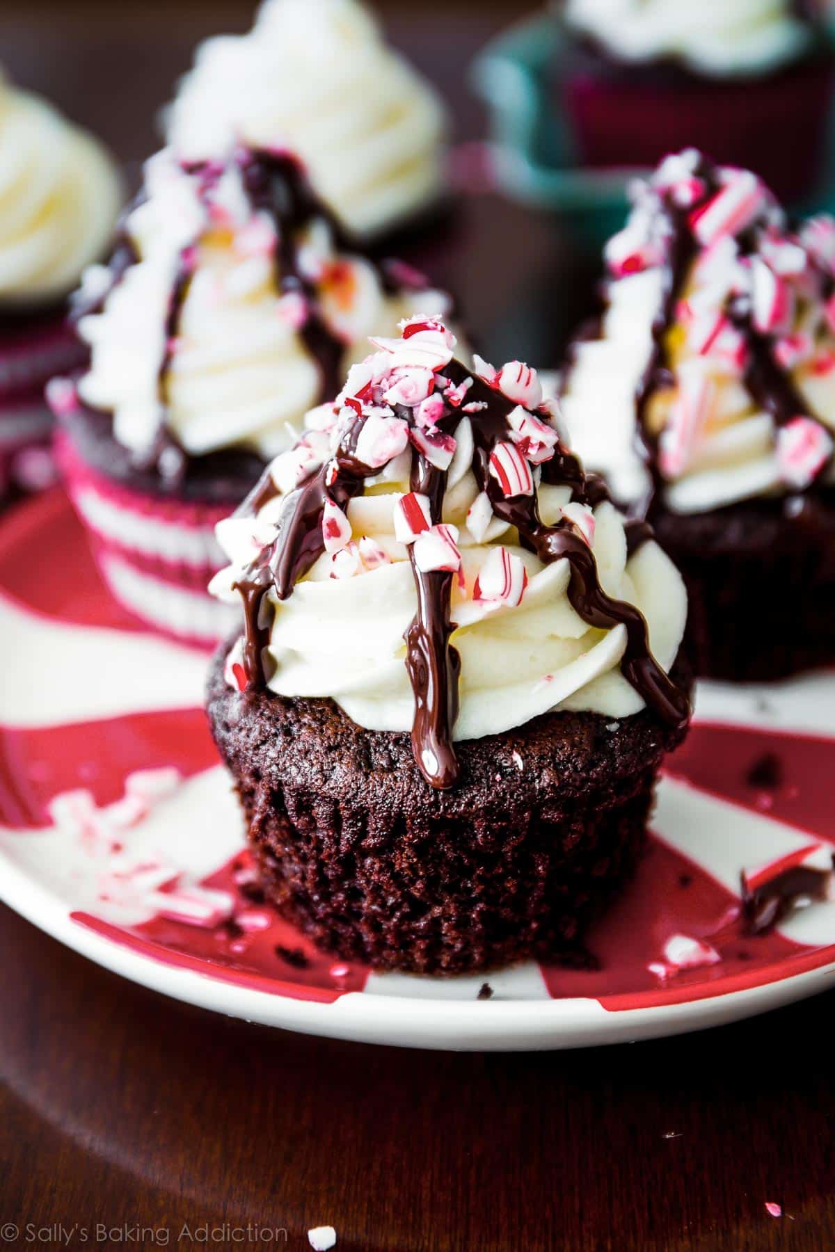 delicious peppermint mocha cupcakes