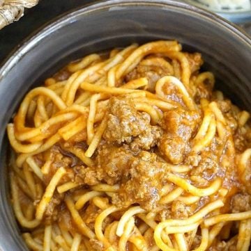 Instant Pot spaghetti