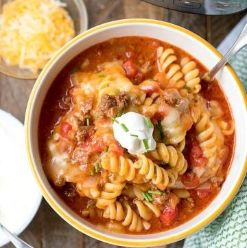 Instant Pot taco casserole