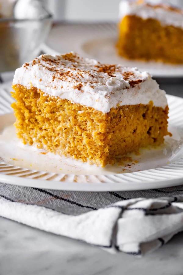 27. Pumpkin Spice Tres Leches Cake _