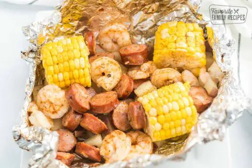 Cajun Shrimp Foil Packets