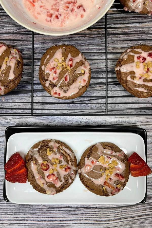 3. Chocolate Cheesecake Cookies_