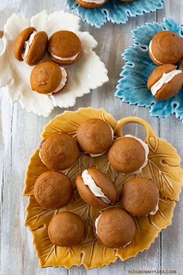 8. Pumpkin Spice Whoopie Pies