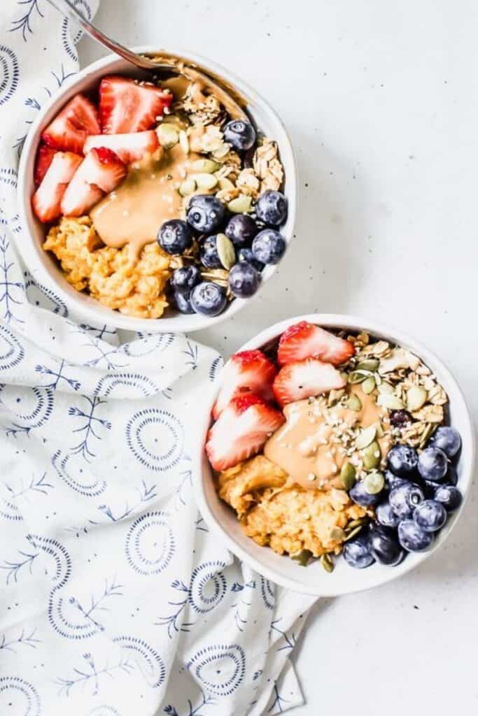 Sweet Potato Breakfast Bowls by Healthy Little Vittles