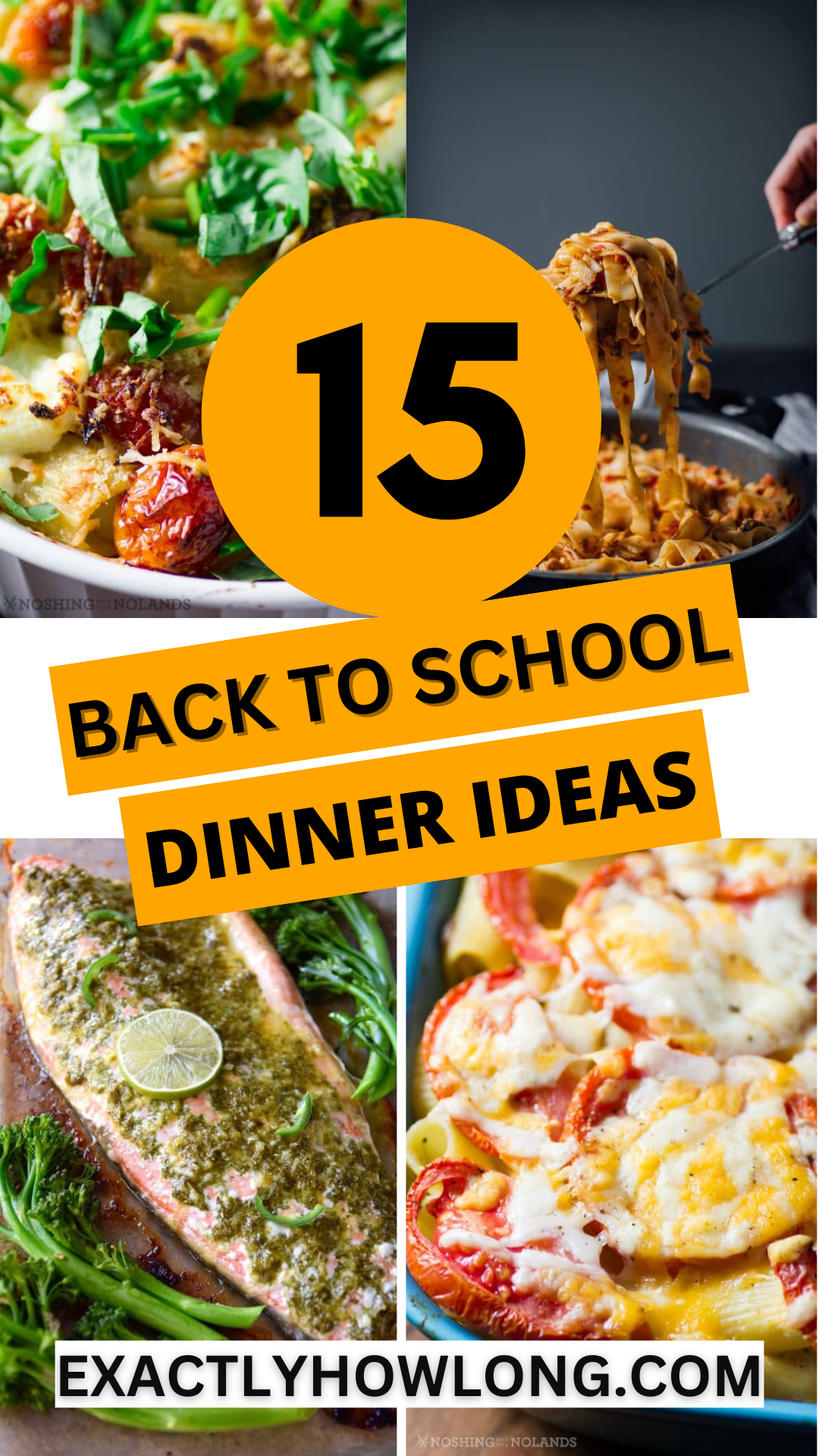 Speedy, effortless, nutritious back-to-school dinner ideas for children.