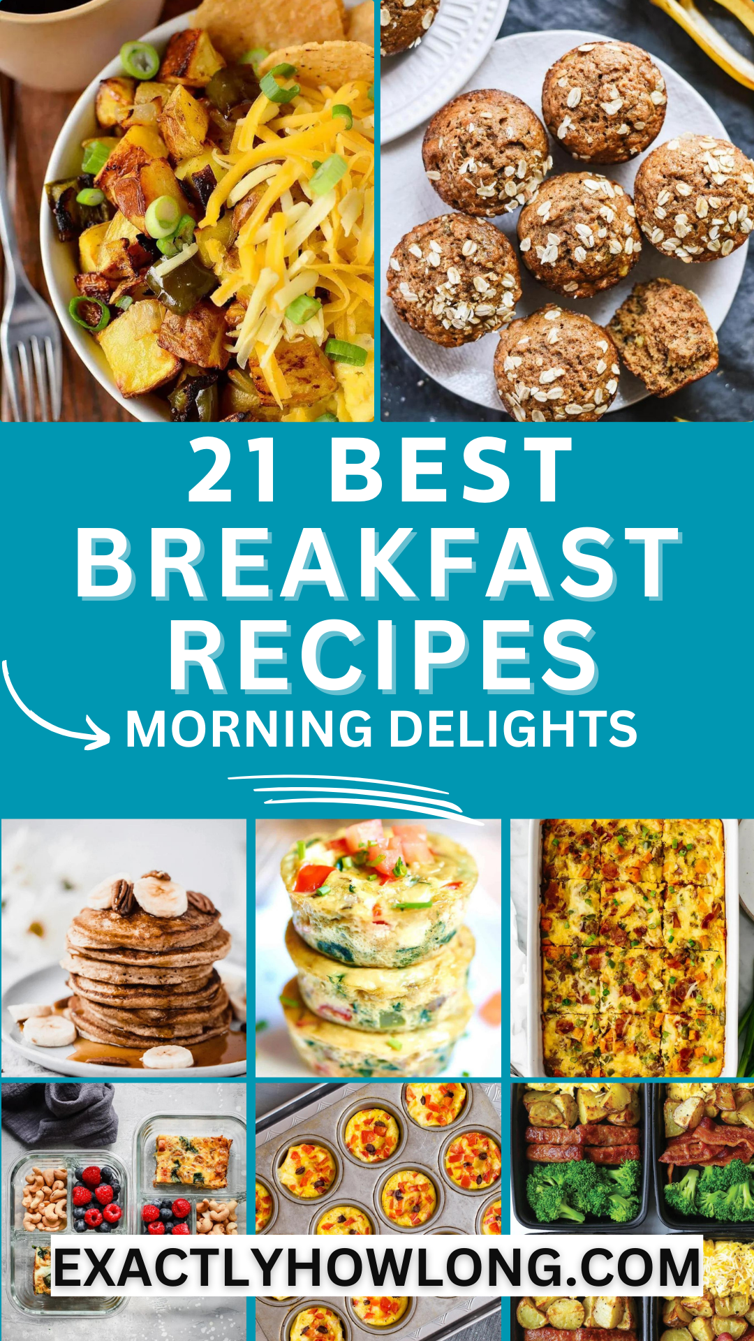 Breakfast meal prep ideas for a healthy start to the week - quick breakfast ideas for work on the go.