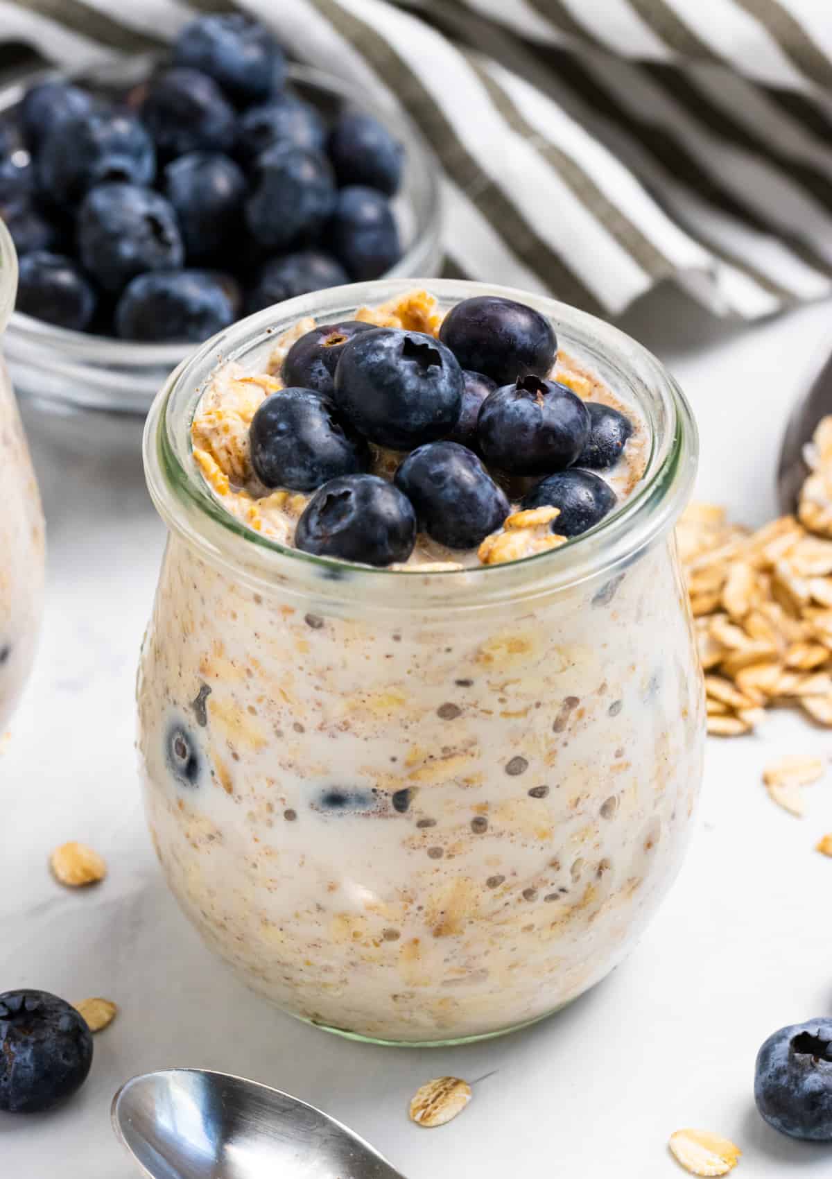 Blueberry Overnight Oats 3.6