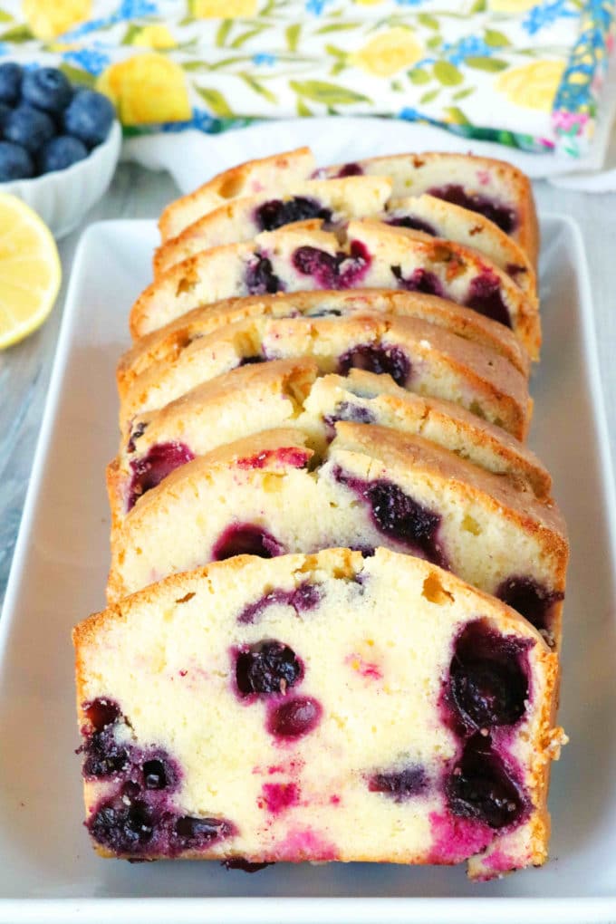 Blueberry Pound Cake 1