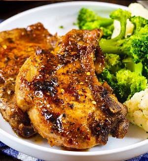 Brown Sugar Garlic Pork Chops 13