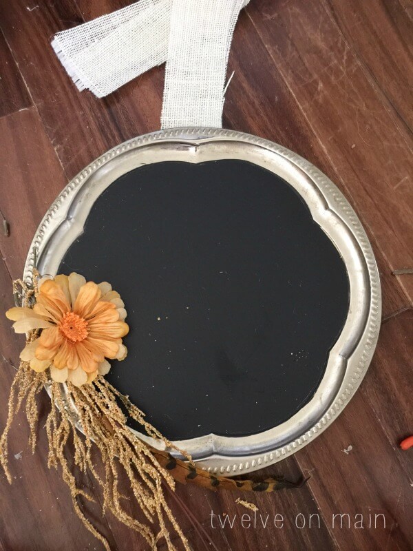 Chalkboard Wreath