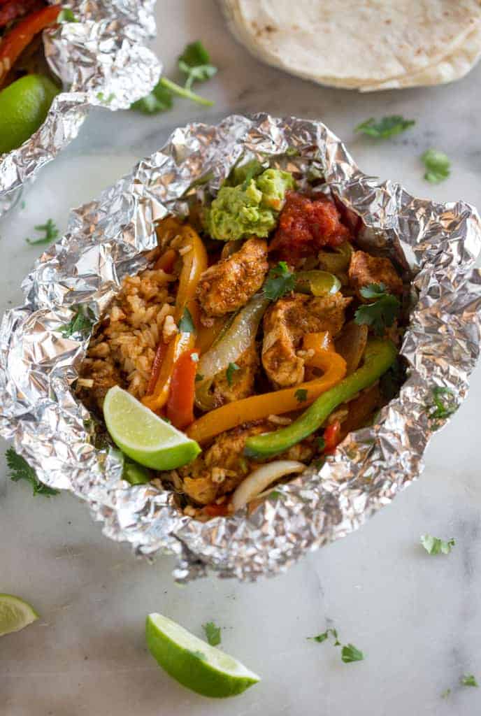 Chicken Fajita Foil Packets 7