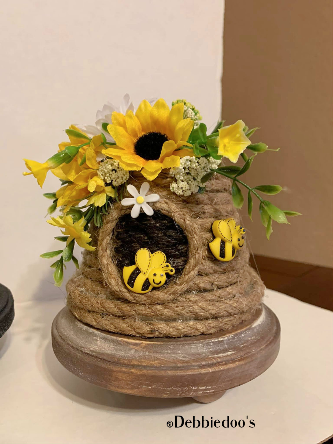 DIY Dollar tree beehive crafts