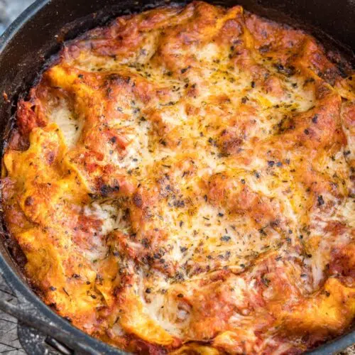 Dutch Oven Lasagna 29