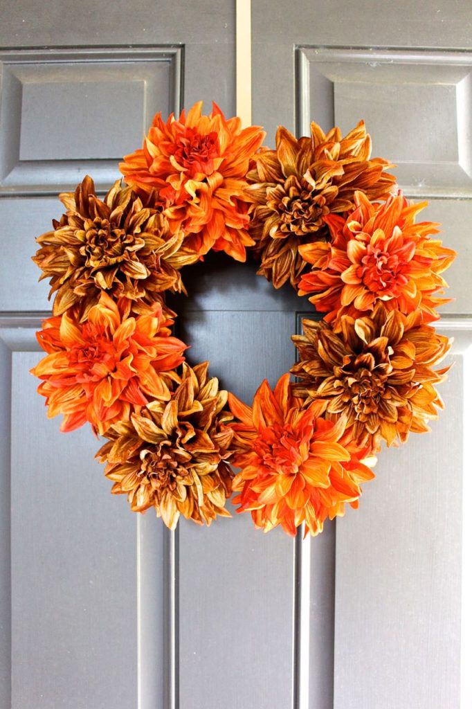 Easy Lush Fall Wreath