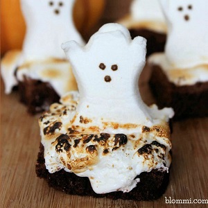 Haunted Halloween Brownies 1