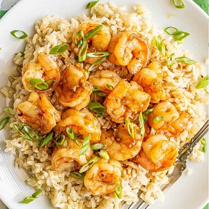 Honey garlic shrimp 4