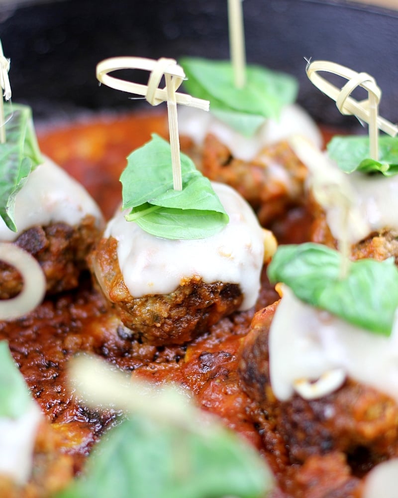 Parmesan Meatball Bites