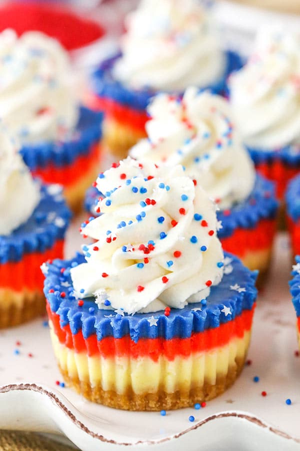 Red White Blue Mini Cheesecakes1