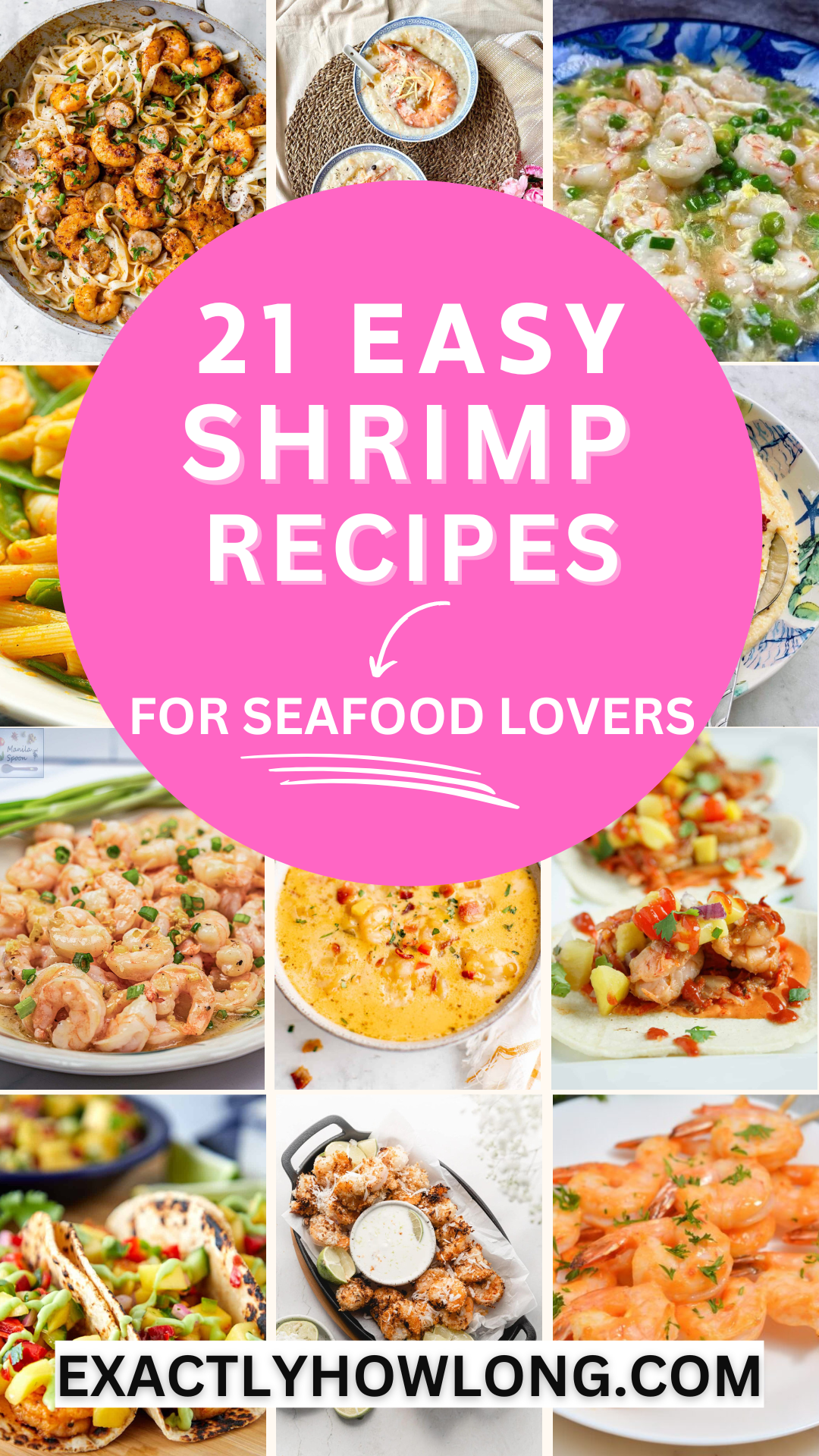 Simple shrimp dinner recipes for the whole family.