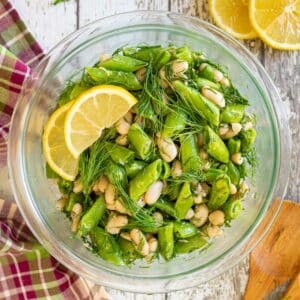 Sugar Snap Pea Salad 4 1