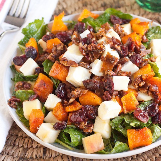 Sweet and Salt Fall Harvest Salad square cropped