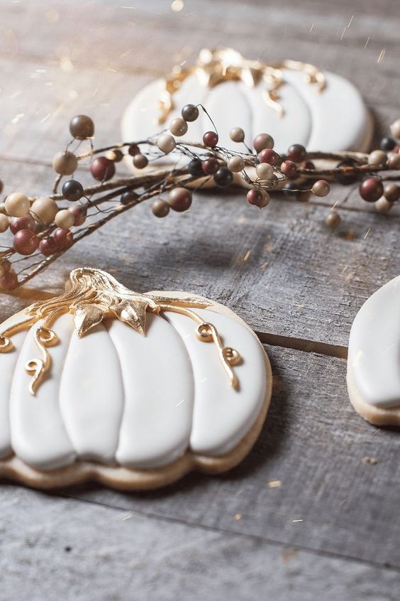 Thanksgiving Mystic Pumpkin Cookies