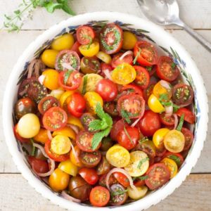 Tomato Mint Salad 6