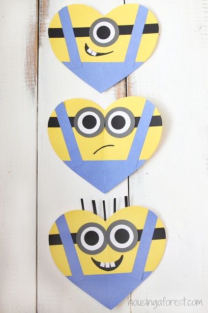 Valentines Day Heart Minion Craft 4