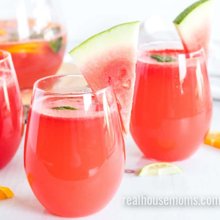 Watermelon Sangria Recipe card