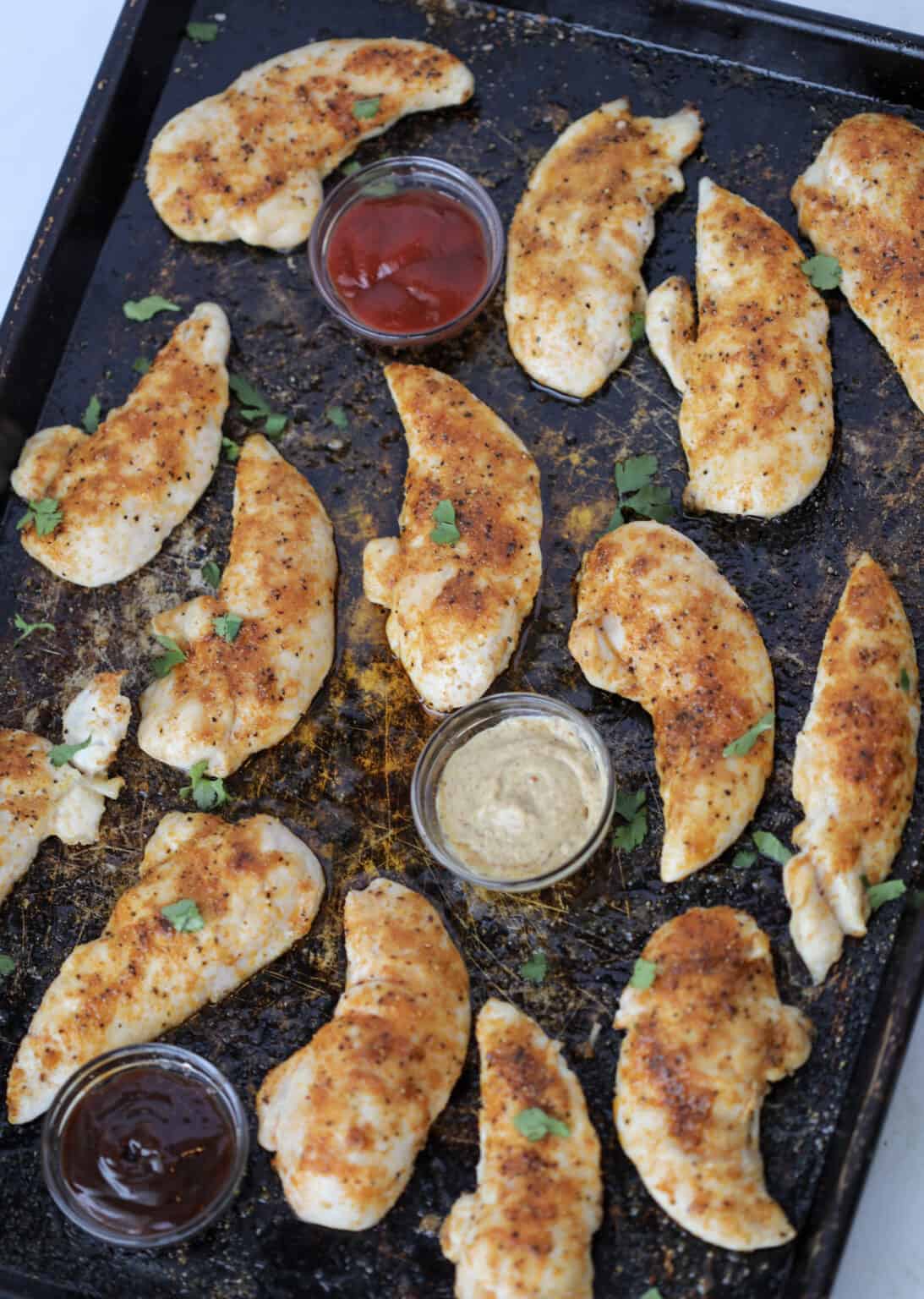 baked chicken tenders no breading