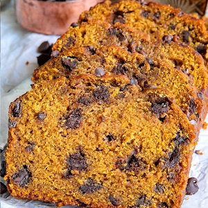 chocolate chip pumpkin bread recipe