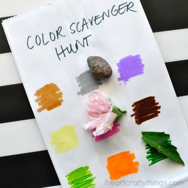 color scavenger hunt