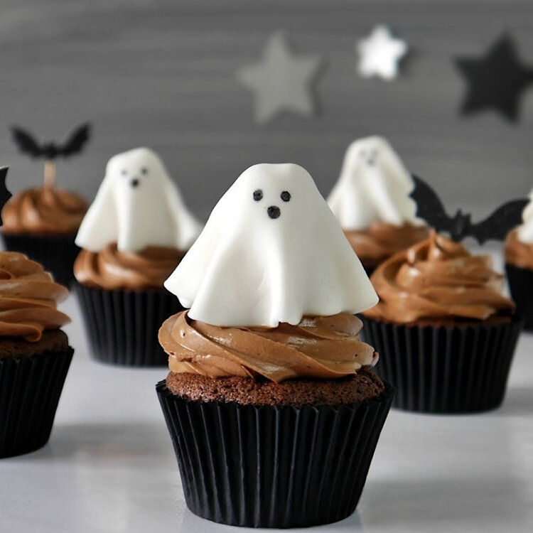 ghost cupcake