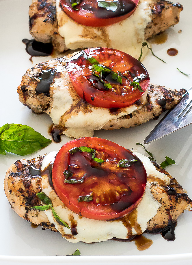 grilled chicken caprese