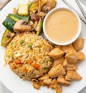 hibachi chicken fried rice 7