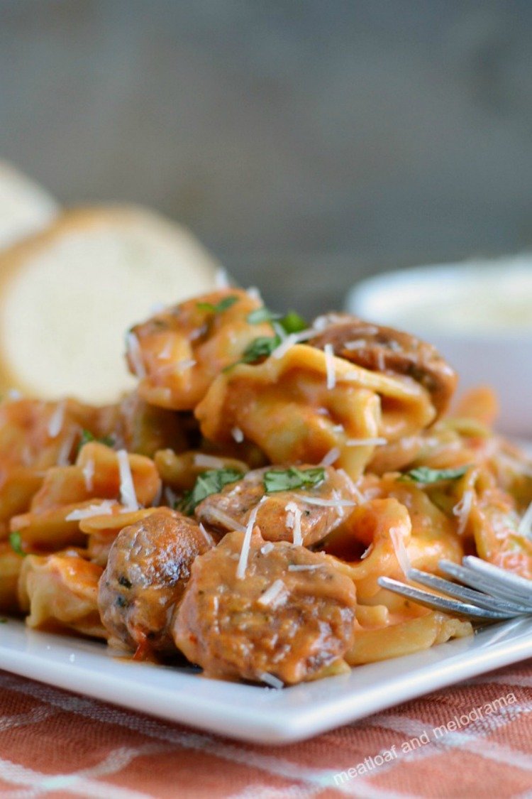 instant pot creamy sausage tortellini long 2