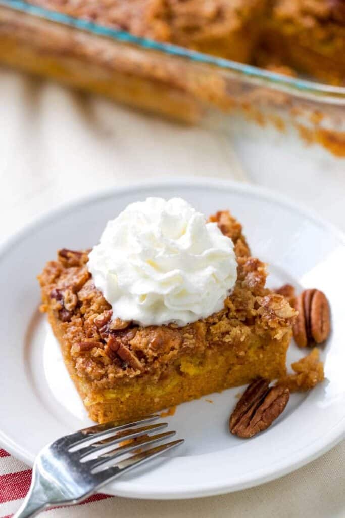 Pumpkin Dump Cake