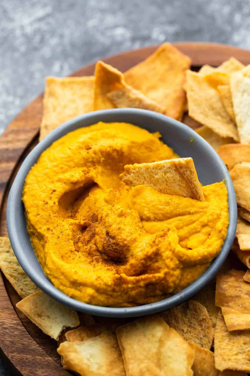 pumpkin hummus 7