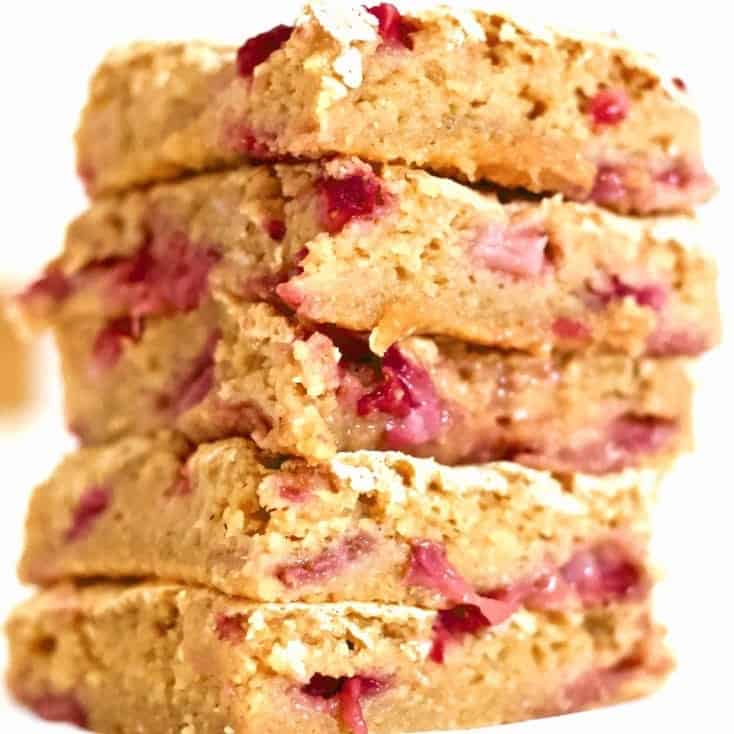 strawberry shortcake bars square