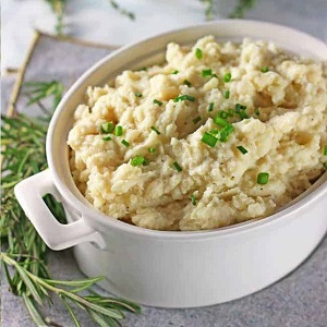 vegan cauliflower mashed potatoes 3