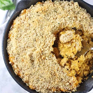 vegan pumpkin mac and cheese2