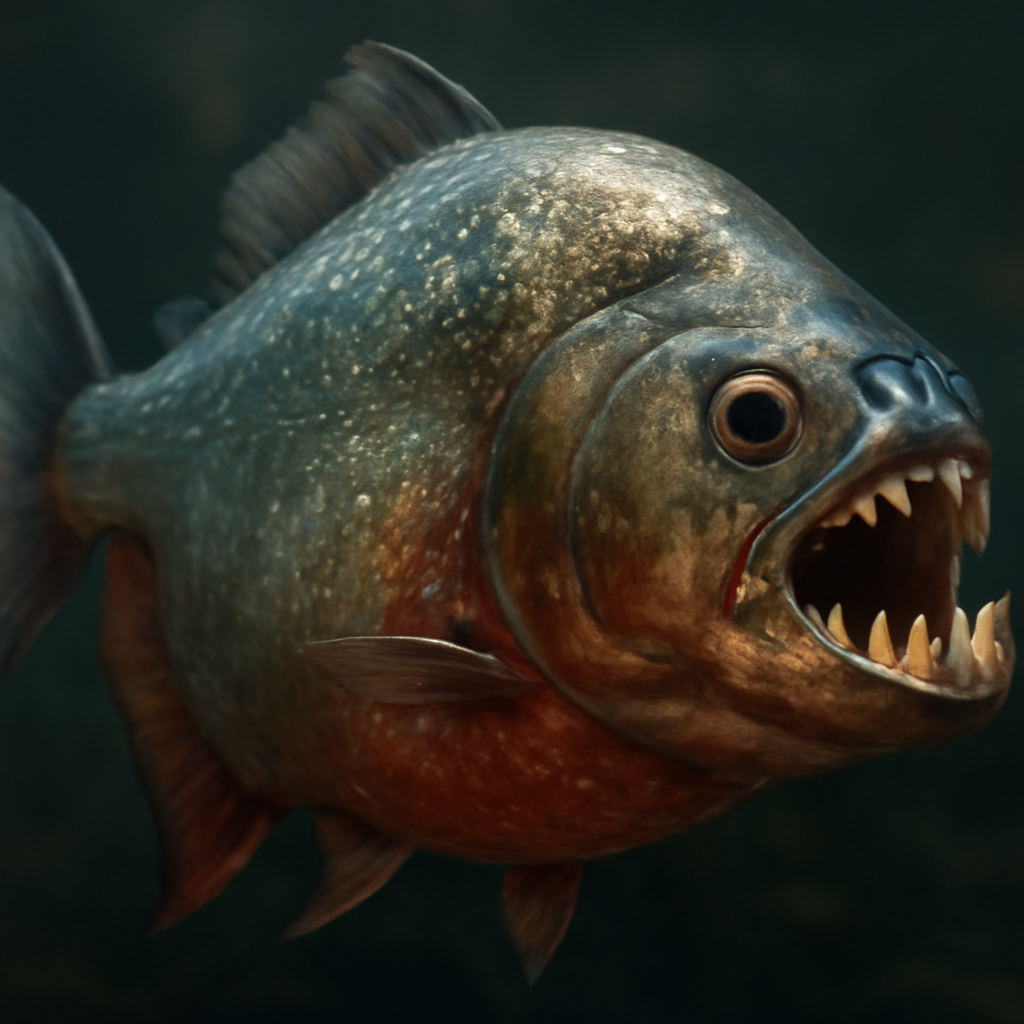 Piranha illustration