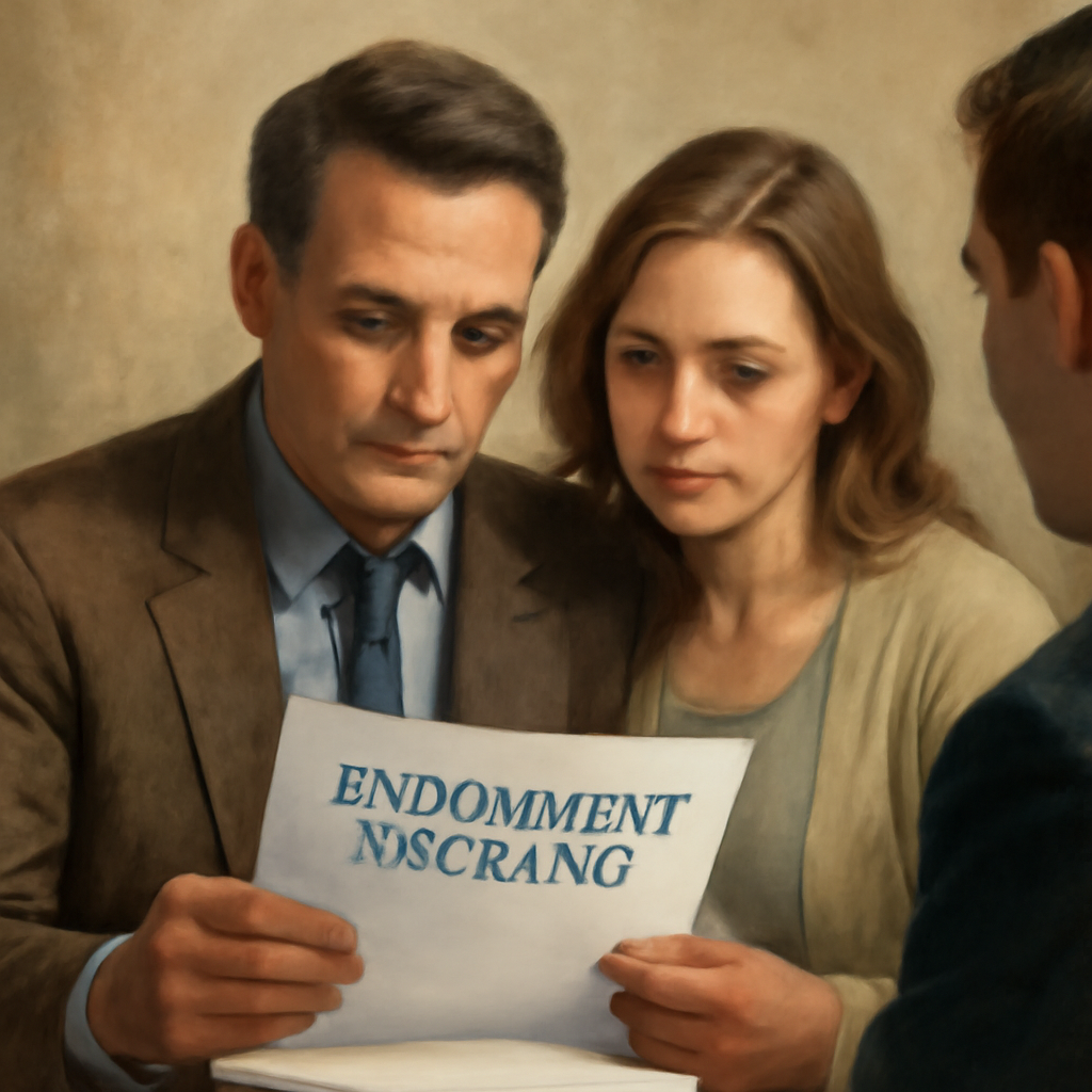 Endowment Insurance illustration